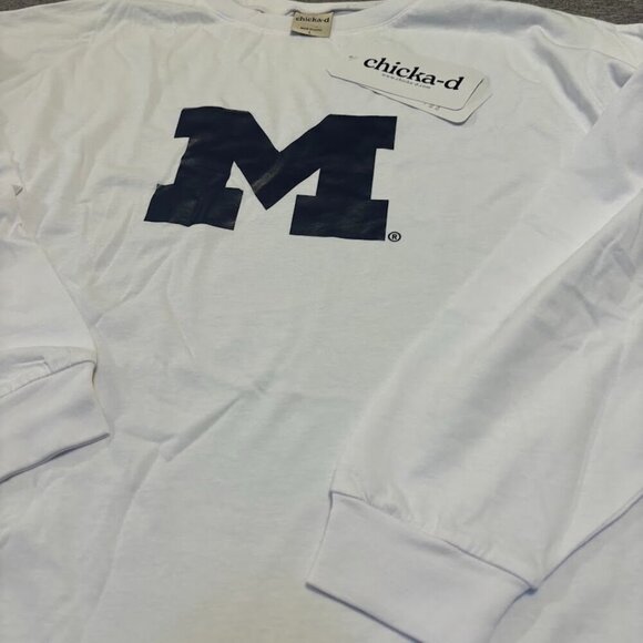 Michigan Wolverines Chicka-D Oversized Team Icon Shirt - Picture 3 of 5